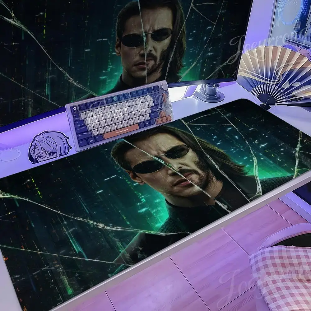 

Beast K-Kingdom The Matrix Mouse Pad 1000x500 Hot Anime Taro Sakamoto XXL Large Gaming Non-slip Office Keyboard Mats Desk Mat