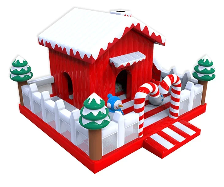 A Castle With  Design Christmas Theme For Children nd dult