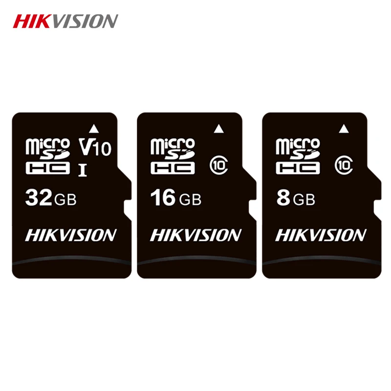 HIKVISION Micro SDXC Card MicroSD 8GB 16GB 32GB V30 Class10 with Adapter TF Card Original SDHC Flash C1 Memory Card for Phone