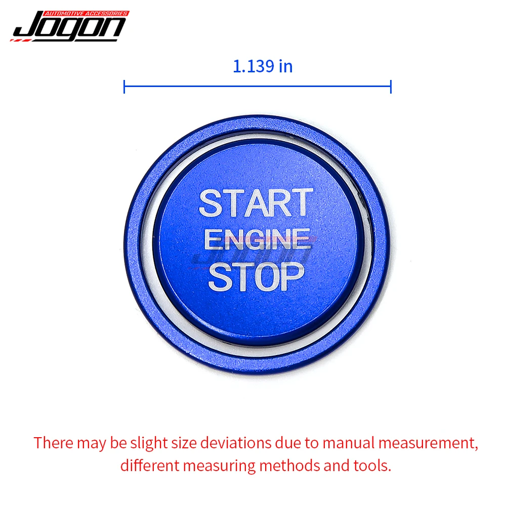 Auto Motor Start Stop Taste Ring Abdeckung Trim Für Volkswagen Magotan Passat B8 Arteon CC Jetta Golf MK7 T-roc Auto Zubehör