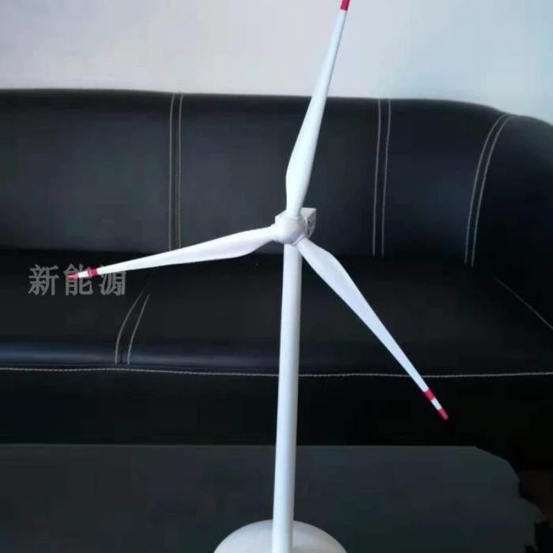Modèle de ventilateur électrique, Turbine éolienne, décoration de bureau, artisanat d'ornement pour la maison, le bureau, la chambre à coucher, Mini Sculpture de ventilateur