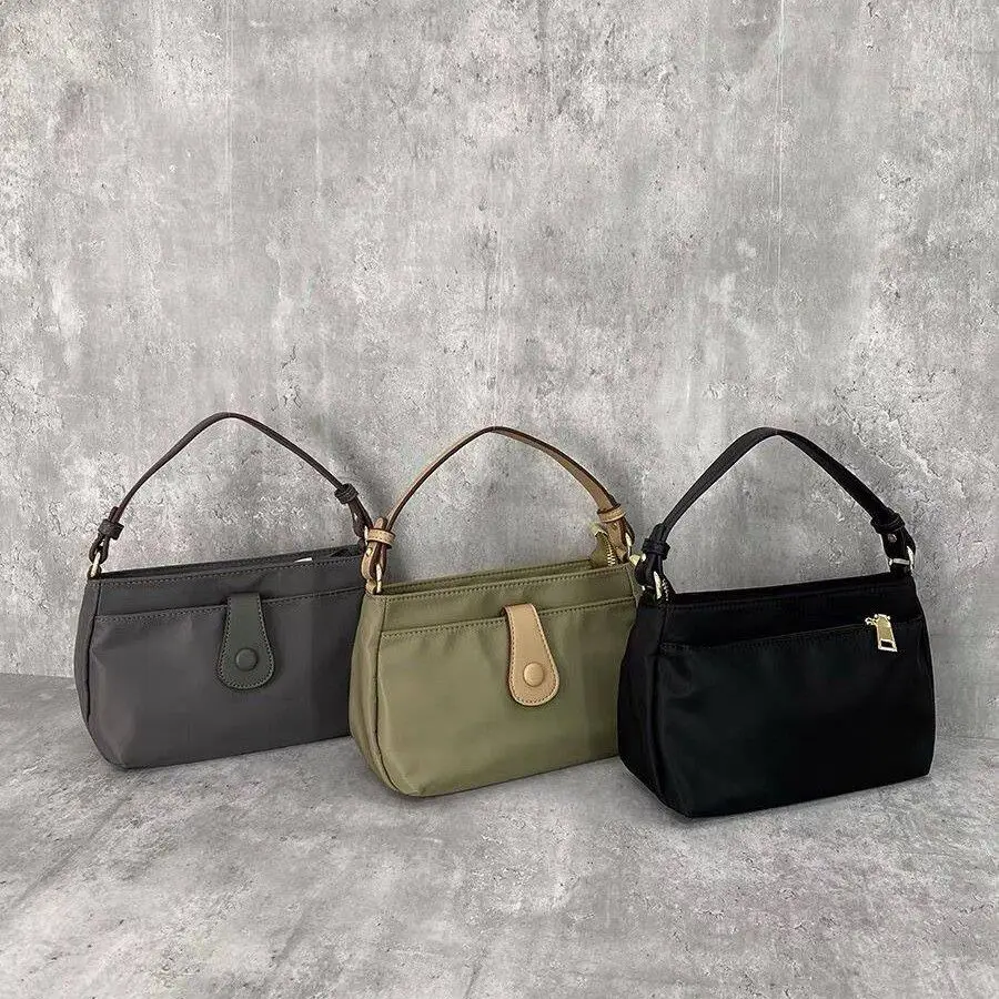 Fashion Multi Layer Handbag Women Oxford Cloth Lightweight Large Capacity Shoulder Bag Ladies Everyday Versatile Crossbody Bags