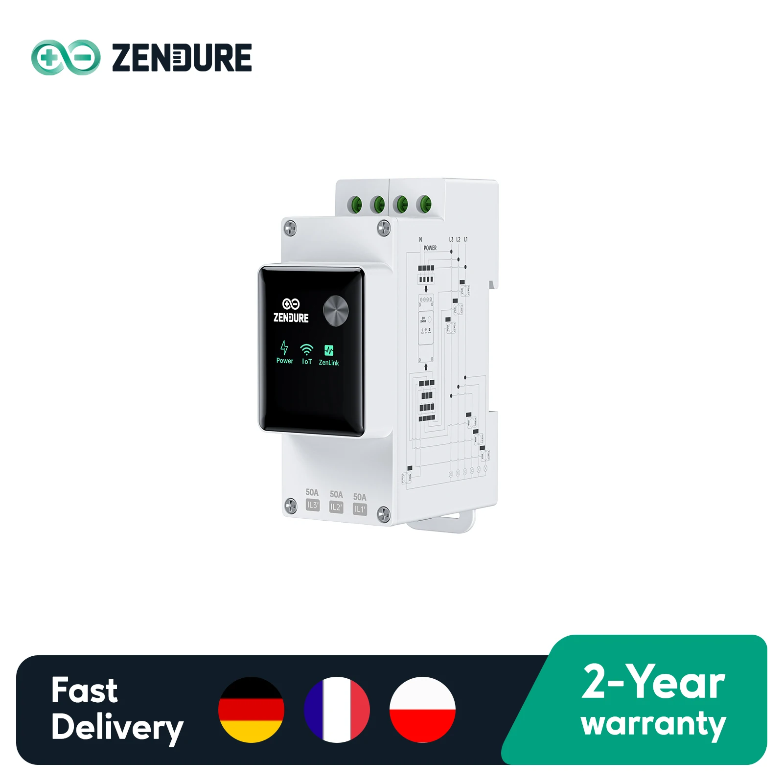 Compteur intelligent Zenture 3CT
