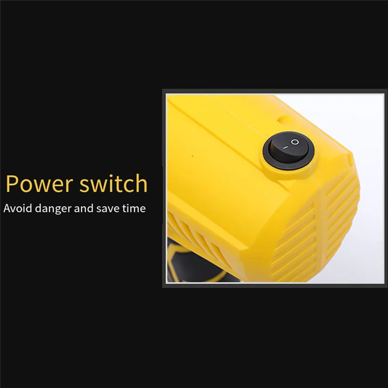 

Most-1 PCS 800Ml Spraying Electric Spray Power Tools Yellow Plastic Flow Control Airbrush Spray Tool EU Plug