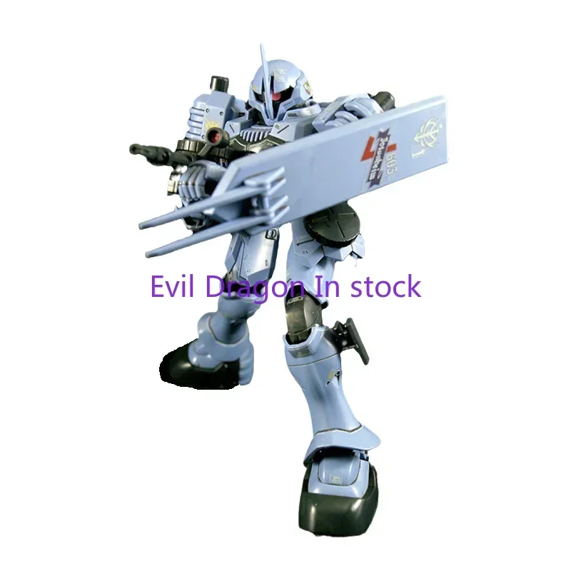 Bandai Original GUNDAM Anime Model HGUC Series 1/144 EMS-10 ZUDAH MSIGLOO Action Figure Assembly Model Toys Gifts for Children