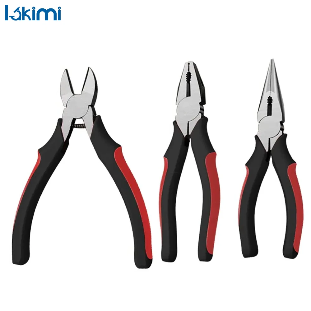 

ELECTRIC Pliers Wire, Sharp Large Opening Diagonal Pliers, Needle Nose Pliers for Cutting Twisting Clamping Metal Wires LK-AA124