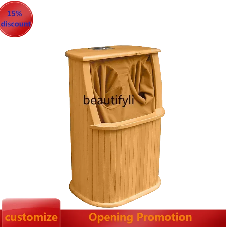 

ss7486 new styleFoot Bath Wooden Barrel Graphene Home Intelligent Adjustment Steaming Bucket Foot Massage Physiotherapy Bath Ped