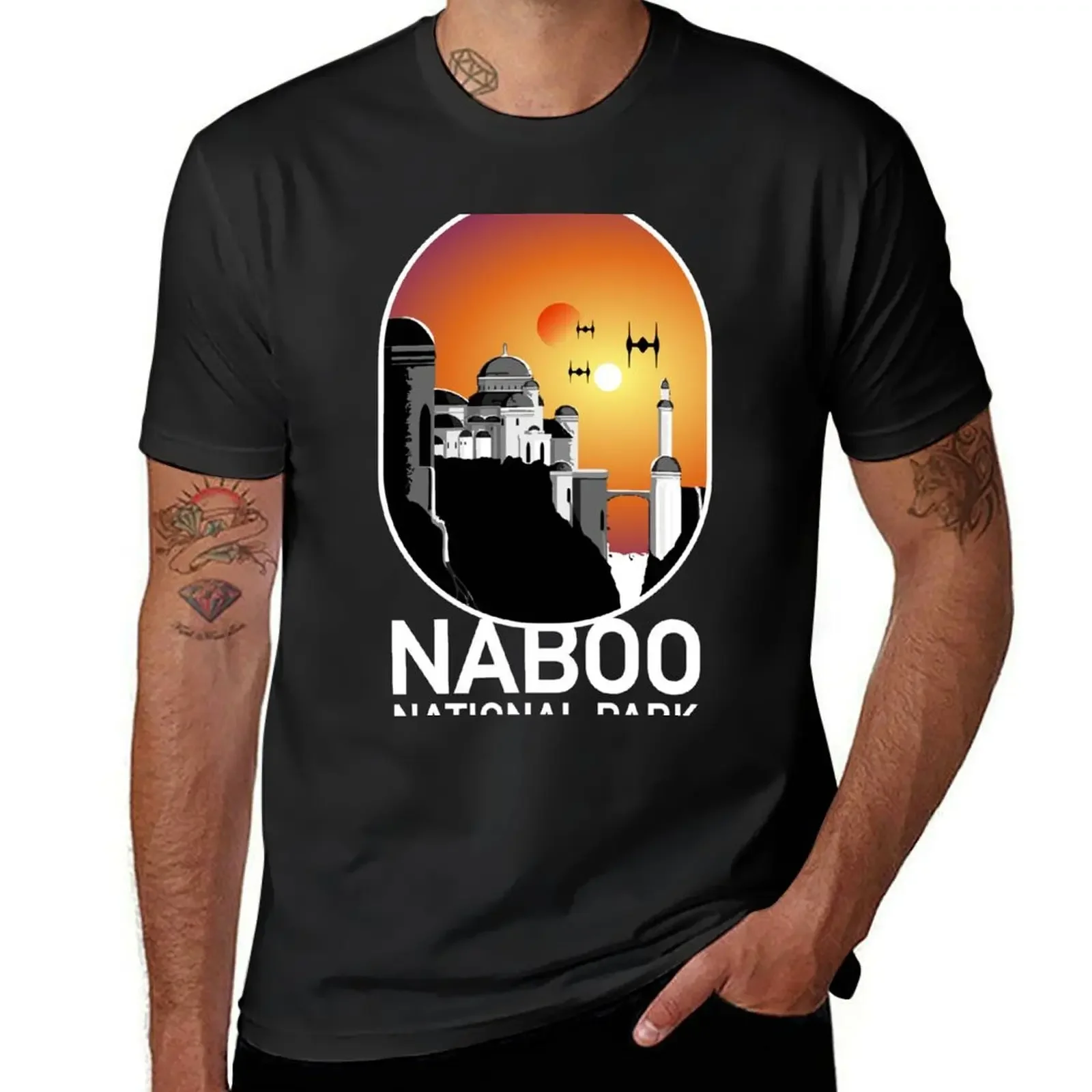 

naboo national park fans T-Shirt new edition customs design your own plain t shirts men