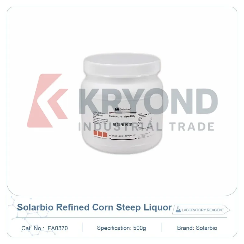 Solarbio FA0370 Corn Steep Liquor Paste 500g Fermentation Raw Material for Microbial Culture Research Testing Lab Sample Use Kit
