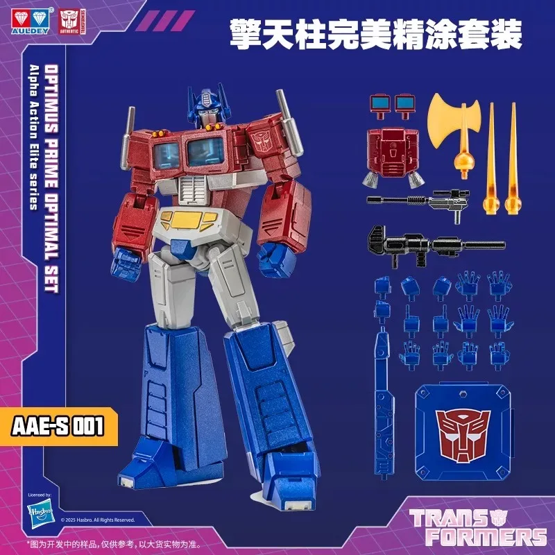 AULDEY AAE Transformers G1 Optimus Prime Soundwave Starscream Action Figures Giocattoli con Set di accessori Regalo da collezione 12CM