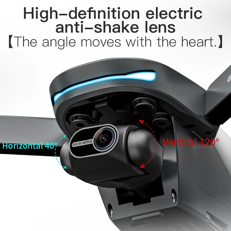 2軸ジンバル搭載GPSドローン プロ仕様手ブレ補正4K HDカメラ FPVドローン 360 °   障害物回避機能付きクアッドコプター ドローン L200 PRO MAX