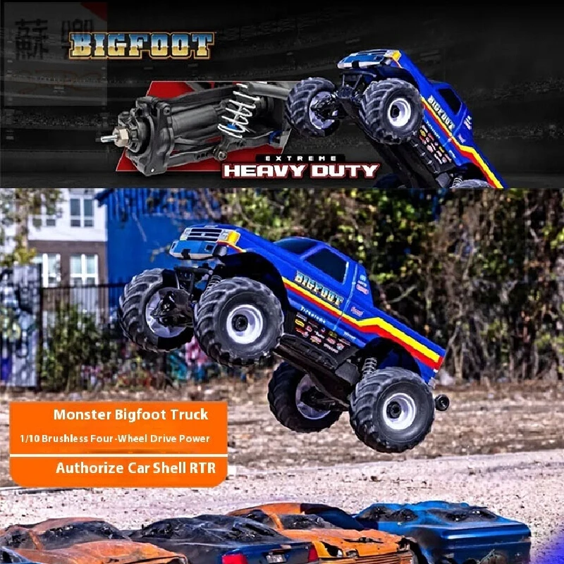 

TRAXXA 67134-4 2S 1/10 4WD RC автомобиль с дистанционным управлением электрический бесщеточный монстр большой внедорожный альпинистский автомобиль модель игрушка для мальчика в подарок