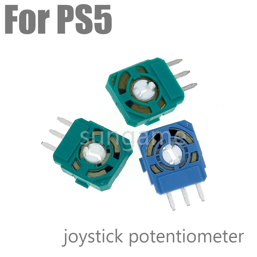 100pcs Original and OEM 3D Analog Micro Switch for PS5 Controller Thumbstick Axis Resistors Potentiometer