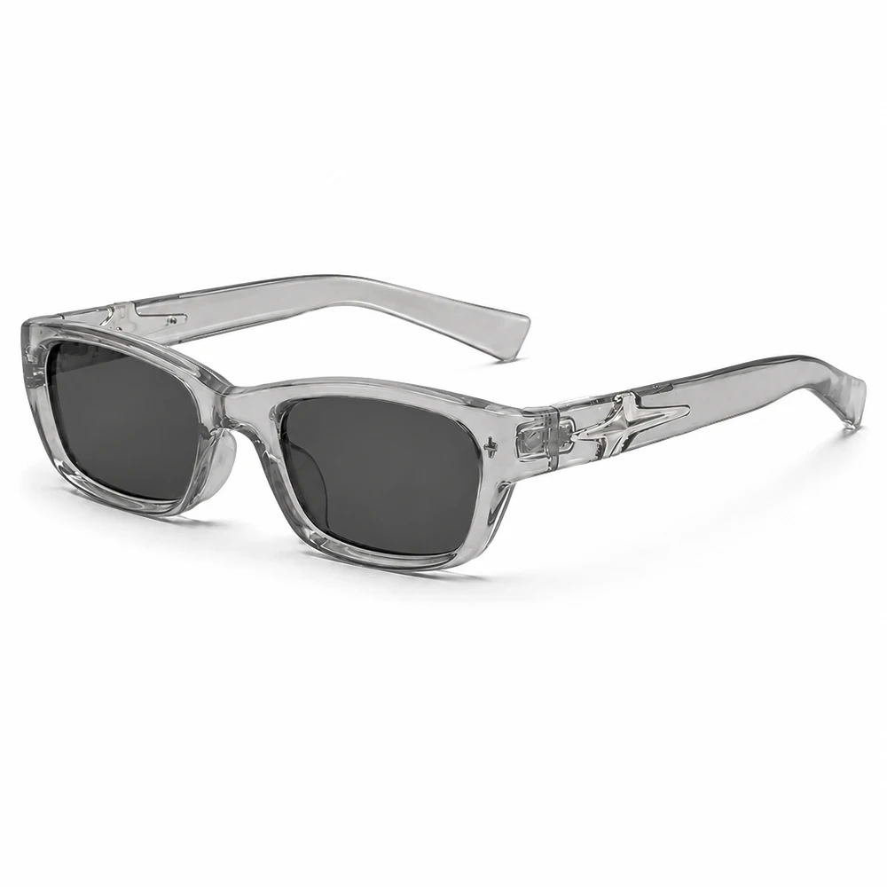 Neue Y2K Punk Star Square Sonnenbrille für Männer und Frauen Luxus Designer UV400 Schutz Retro Reise Outdoor Sonnenbrillen ﻿ – Detail 6