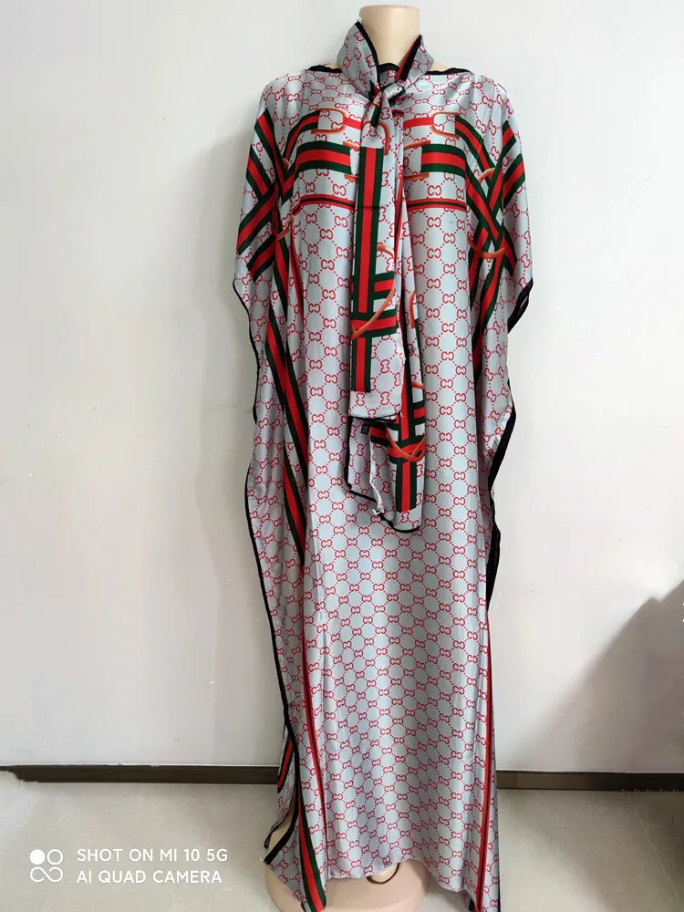 Dubai African Dresses For Women Muslim Fashion Abaya Nigerian Clothes Ankara Dashiki Long Dress Embroidered Kaftan Robe Djellaba