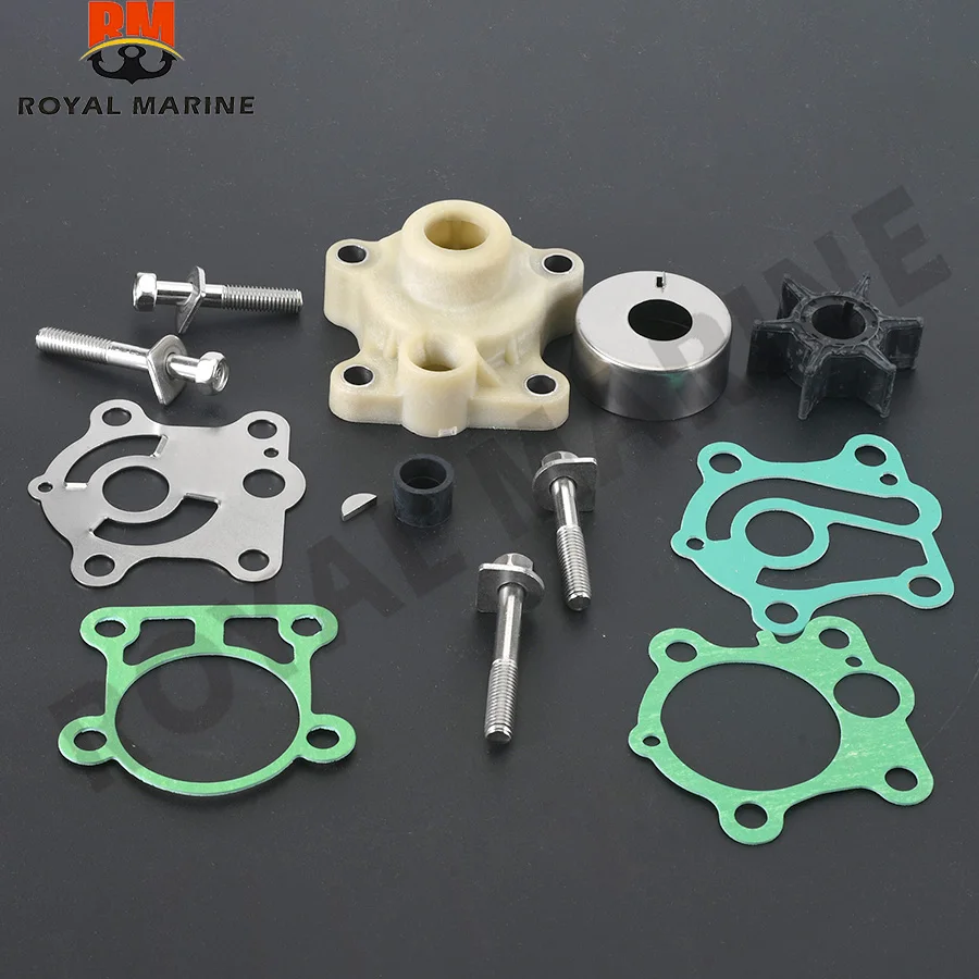 

6H4-W0078-A0 18-3429 Water Pump Impeller Service Kit With housing for Yamaha 2 Stroke 40hp 50hp Outboard 6H4-W0078-00 6H4-W0078