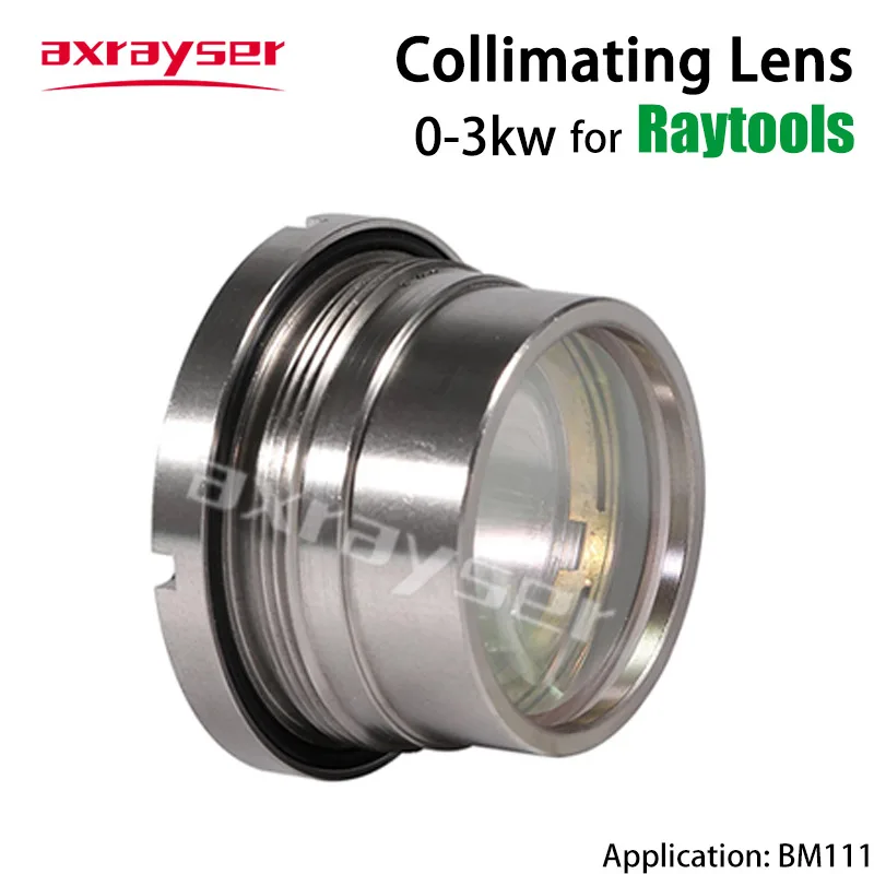 Raytools BM111 Laser-Kollimations- und Fokussierlinse D30 F100 F125 0-3KW mit Linsenhalter für Faserschneidkopf Optisches Silica JGS1 – Detail 4