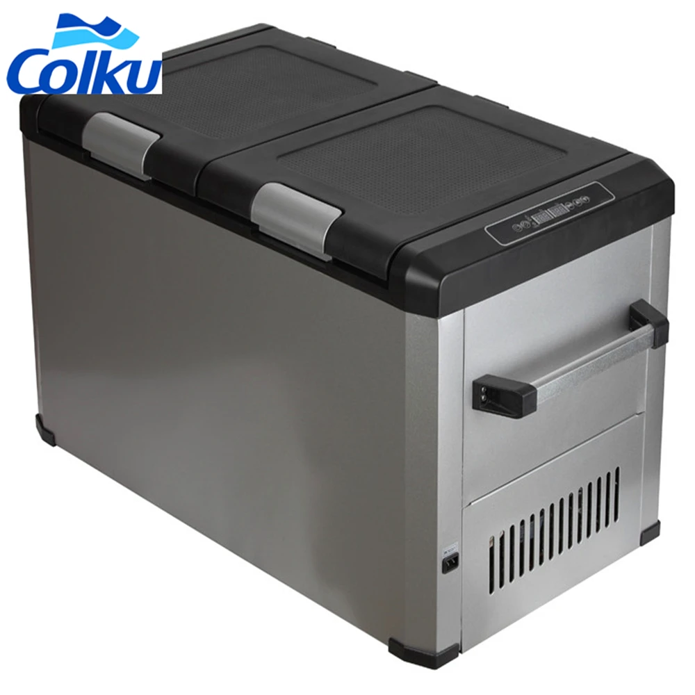 DC-62FD Colku Refrigerator 60L 12v RV Refrigerator Shockproof Mobile Fridge Hotel Use with APP