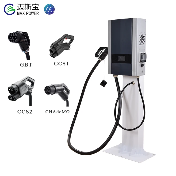 

DC GBT Connectors 20KW 33A Smart OCPP 1.6 Level 3 Ev Fast Charger Wallbox Electric Vehicles Charger Pile Dc Charging Station
