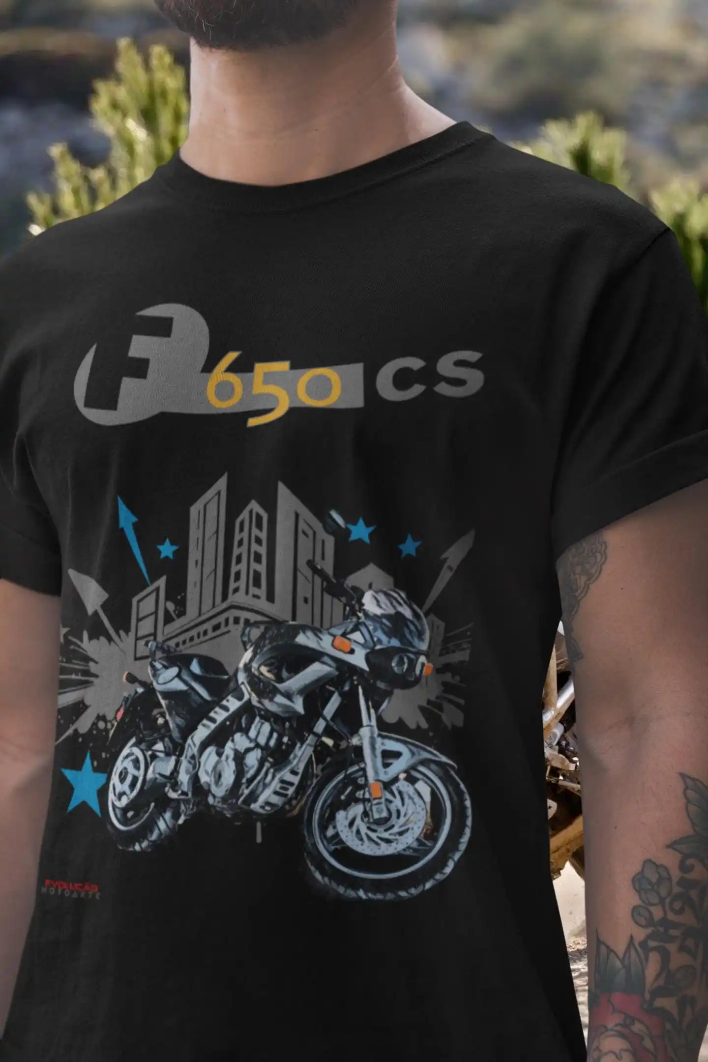 F 650 CS T Shirt The Scarver Motorcycle Tee Urban Carver Unique Design Rider Top for   Fans Belt Drive Gift T-shirt