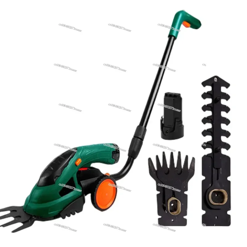 

Lawn Mower Electric Small Household Weeding Grass Green Fence Pruning Garden Rechargeable Lithium Battery Lawn Mower