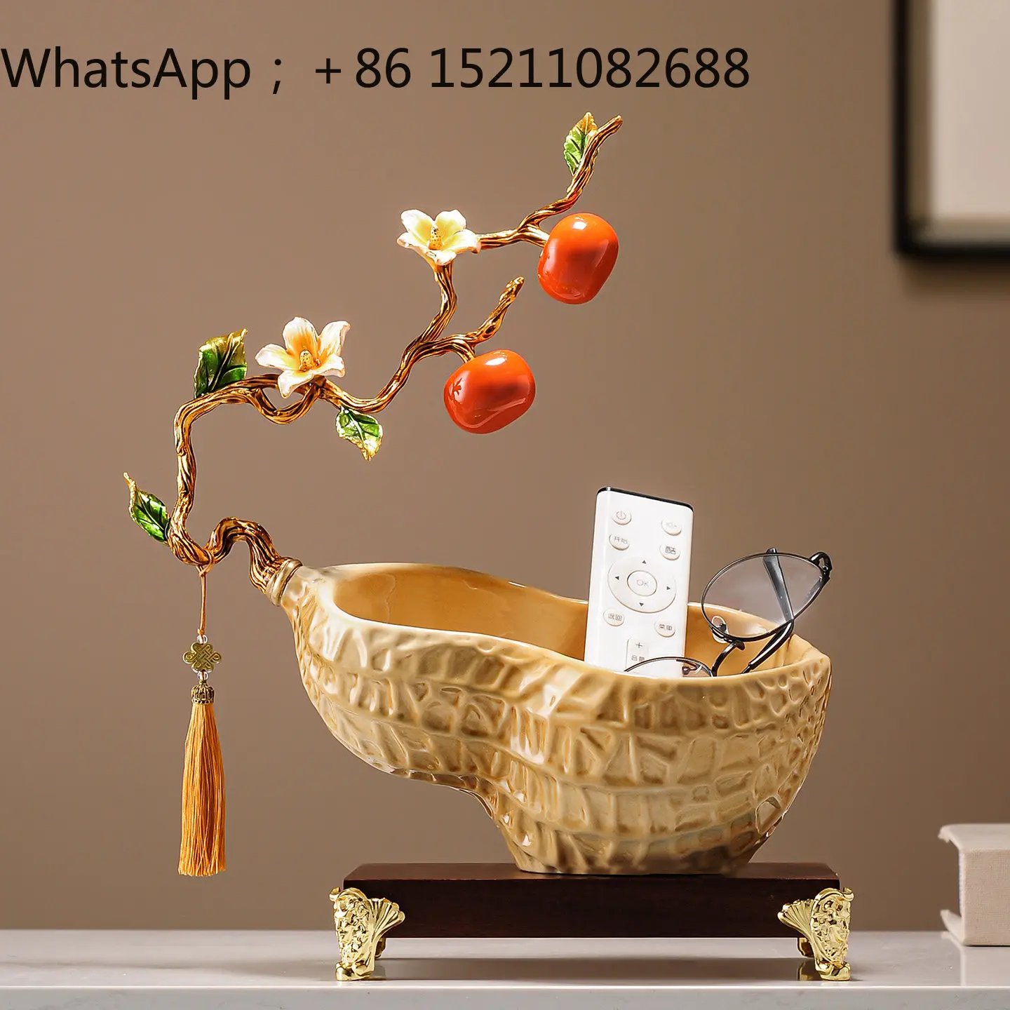 LLY good things happen porch ornament high-end sense key storage decoration creative wedding new home housewarming new home gift