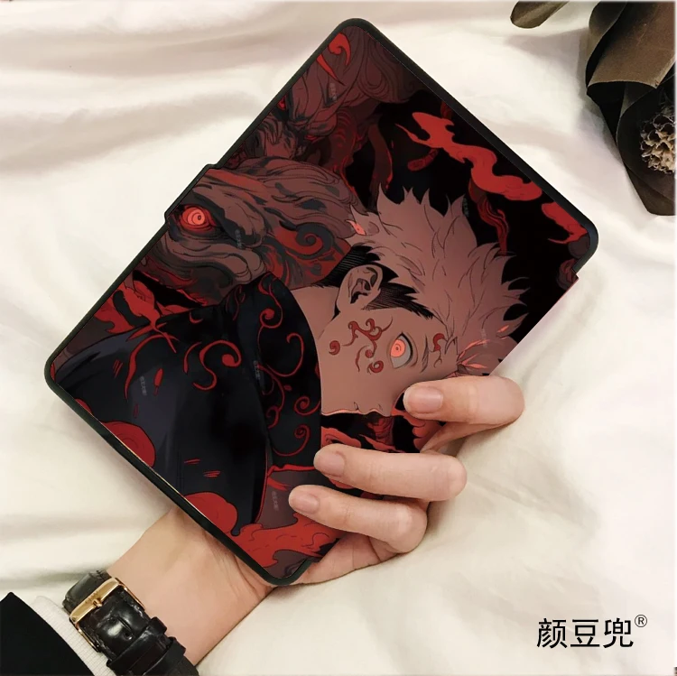 Itadori Yuji Anime Jujutsu Kaisen Voor Kindle Paperwhite Case -Kindle Paperwhite 11e Generatie 2021 Uitgebracht 6.8Inch Kpw 5 4