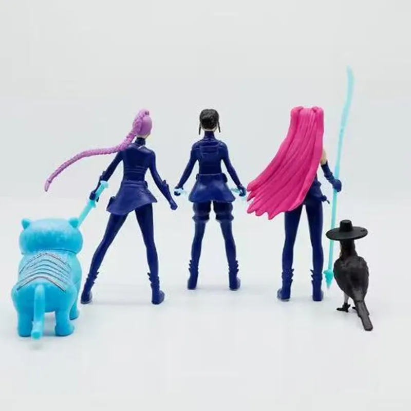 Anime Kpop Demon Hunters Figure Model Toy Cartoon Gaming Peripherals Desk Decoration Collection Figures Model Toy For Kid Gift