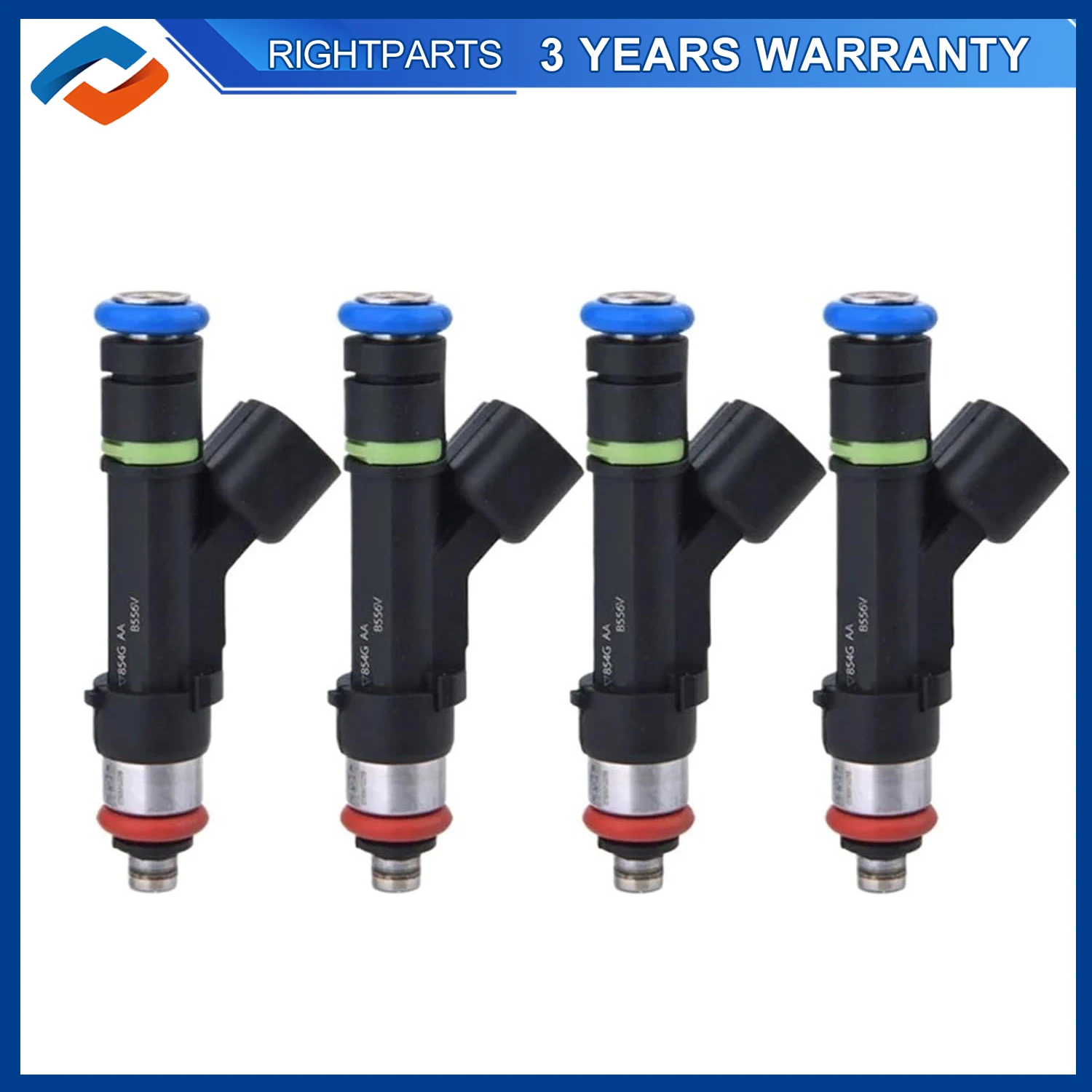 

4PCS 0280158179 Fuel Injectors For Ford Focus Transit Connect 2.0L 2010 2011