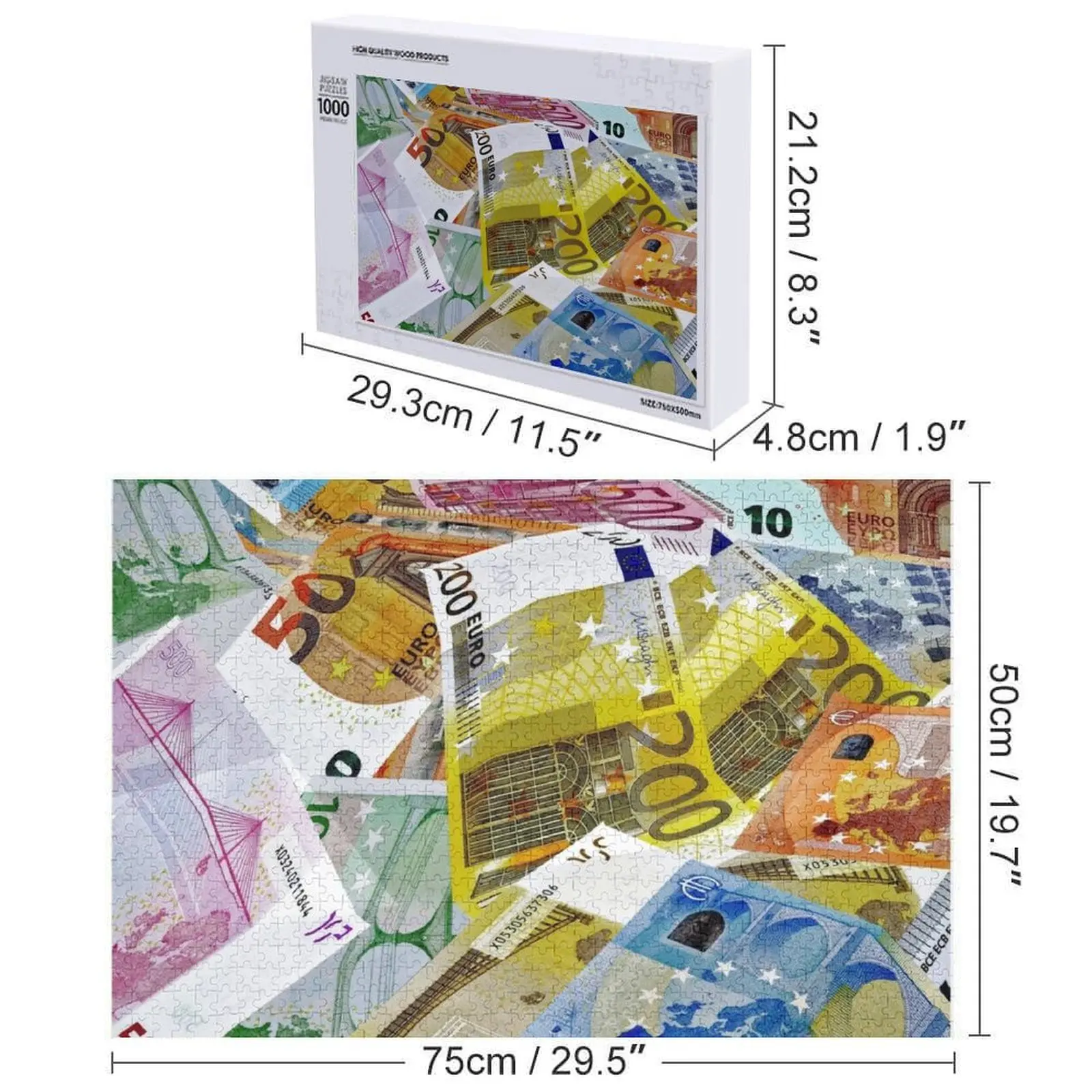 EUROS 7 Jigsaw Puzzle Name Wooden Toy Children Diorama Accessories Toddler Toys Puzzle