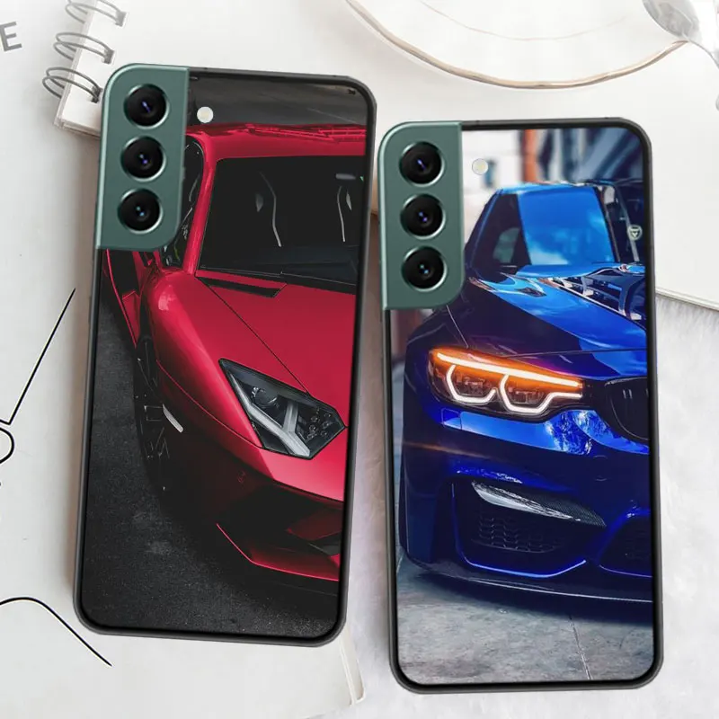 Blue Red For Bmw Phone Case For Samsung Galaxy A12 A22 A32 A42 A52 A72 A54 A34 A24 A14 A73 A53 A33 A23 A13 5G F52 F62 Cover Shel