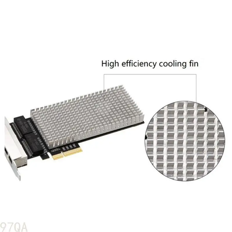 

97QA Game Card Card 2500 Мбит/с 2,5-григабит сетевой карты 10/100/1000 Мбит/с ASM1812 PCIe Card Adapter Adapter LAN Card