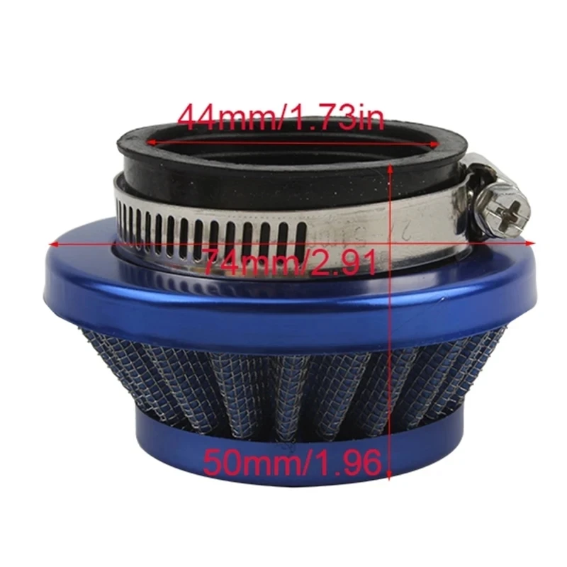 For 23cc 33cc 43cc Big Foot Goped Blade Scooter 47cc 49cc Pocket Bike Mini Dirt AT Carburetor 4 Colors Air Filter Adapter Vstack
