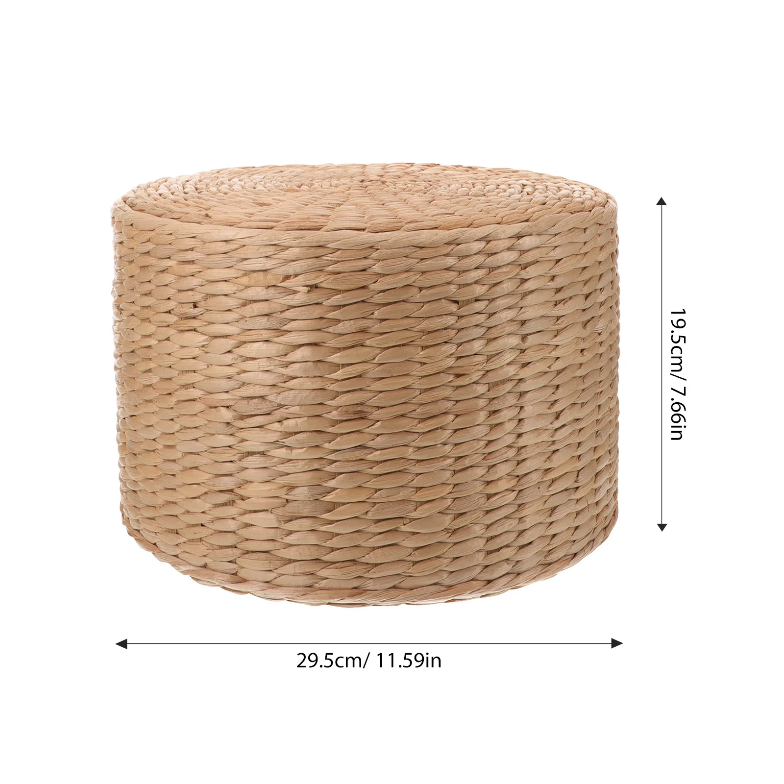 Woven Small For Shoe Changing Entry Step Stool Garden Outdoor Sitting Low Stool Decor Multi-Function
