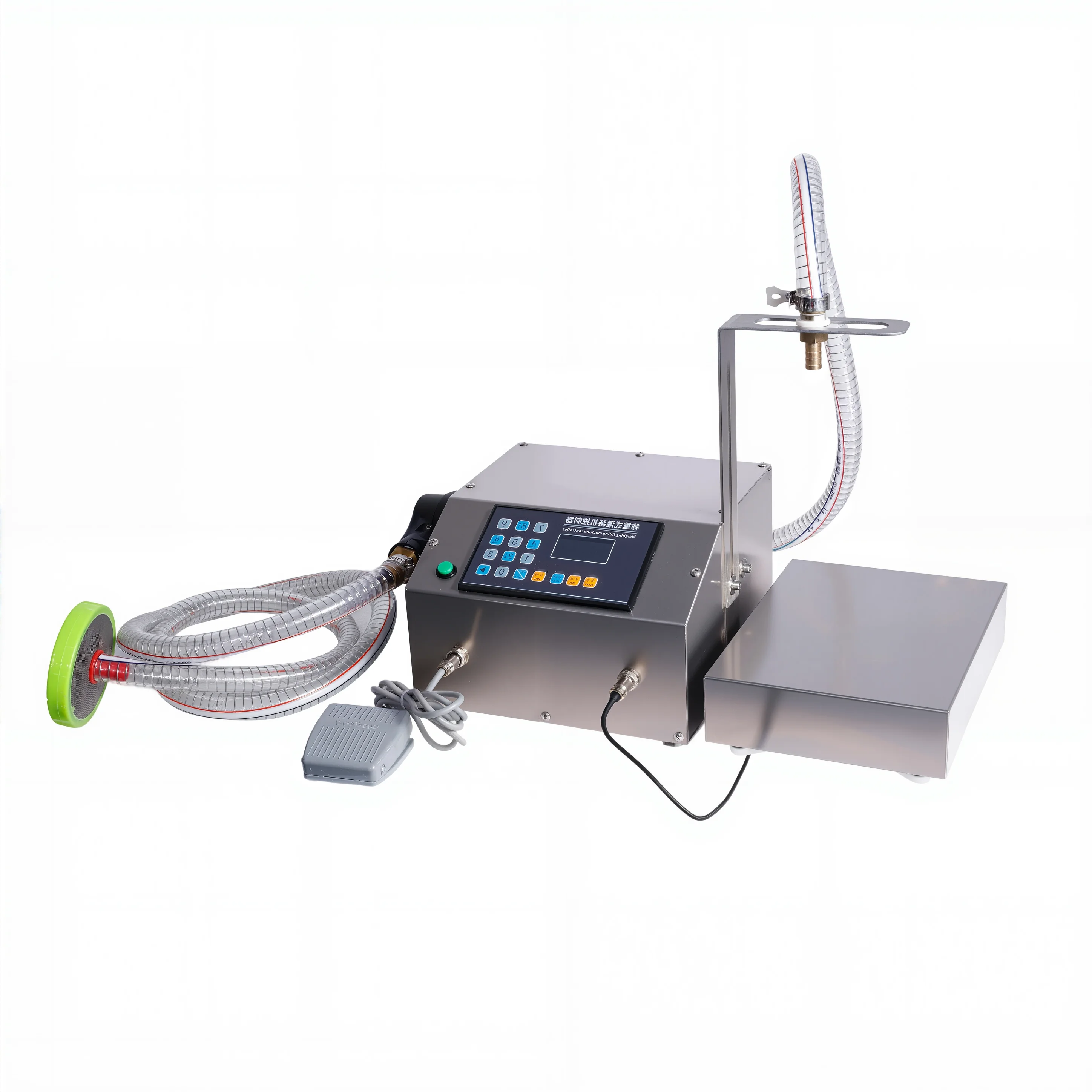 

Semi Automatic Filling Machines Specialized Liquid Honey Edible Oil Bottle Can Paste Cream Weighing Filling Packing Machine