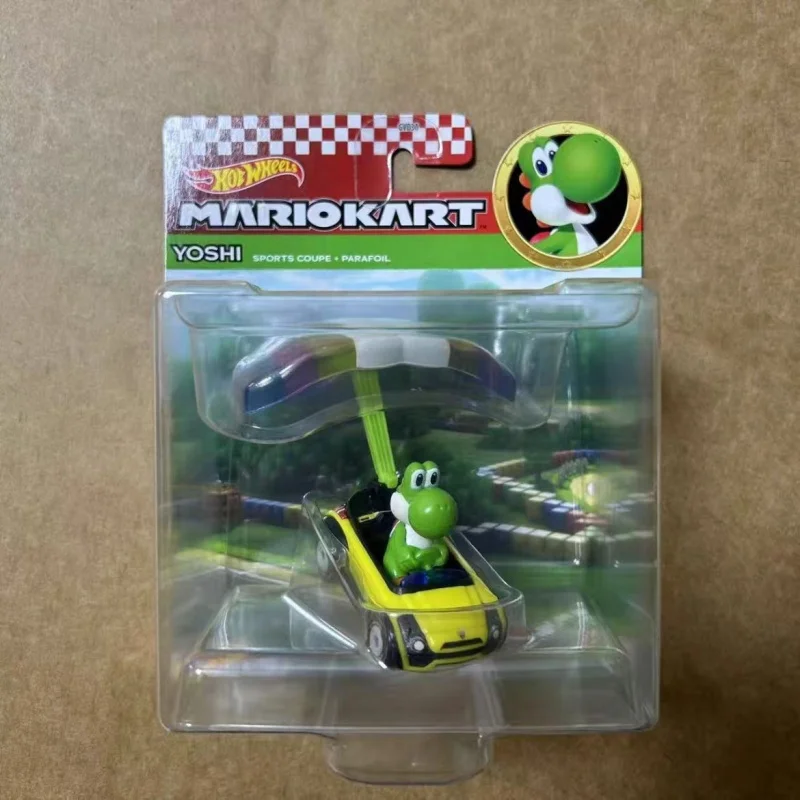 ชุดรถฮอตวีลส์ มาริโอ้คาร์ท พร้อมเครื่องเล่นแบบร่อน ของเล่นเด็กผู้ชาย รุ่นของขวัญ - รถของเล่นแบบประกอบเอง สำหรับวันเกิดและวันคริสต์มาส