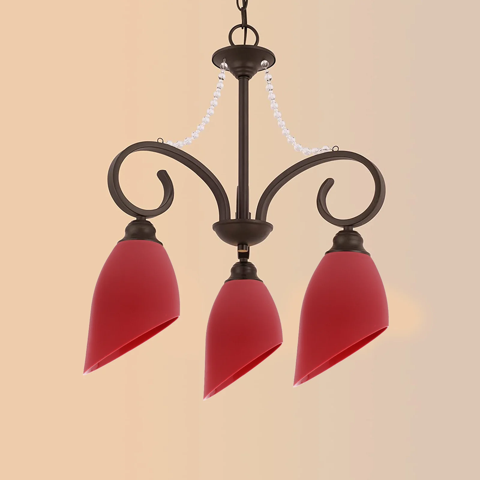 

Horseshoe Lampshade Replacement Plastic Inclined Small Light Shade For Ceiling Bedside Table Lamp Decorative Orange Novelty