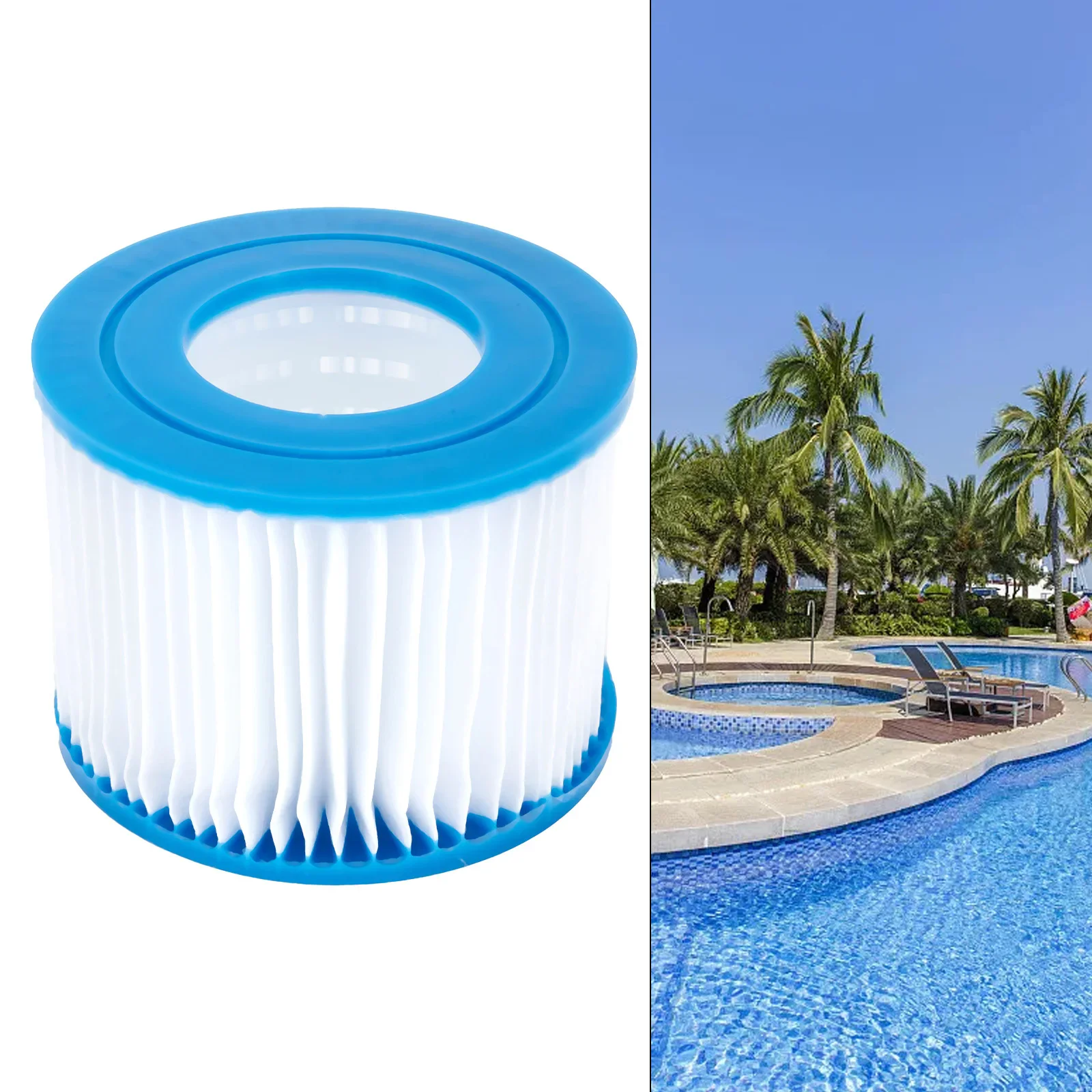 1pcs Filter For Lay Z Lazy Hot Tub Spa Pool Miami Vegas Monaco Cartridge Filter VI Swimming Pool Filter Garden Spas Pool Filter