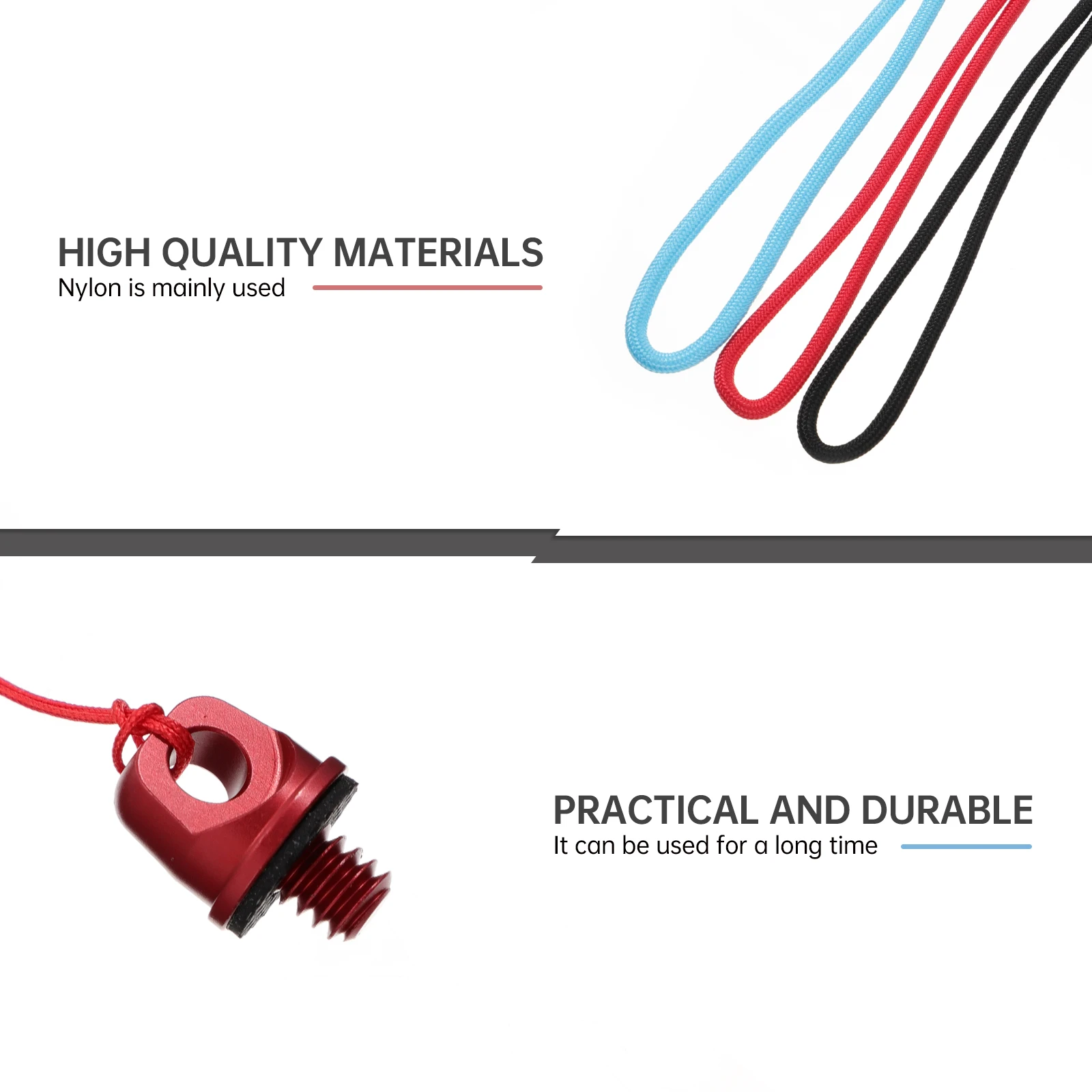 

3Pcs Sports Camera Lanyard Nylon Selfie Stick Hanging Strap Adjustable Wrist Neck Mount for Outdoor Travel Photography Gear