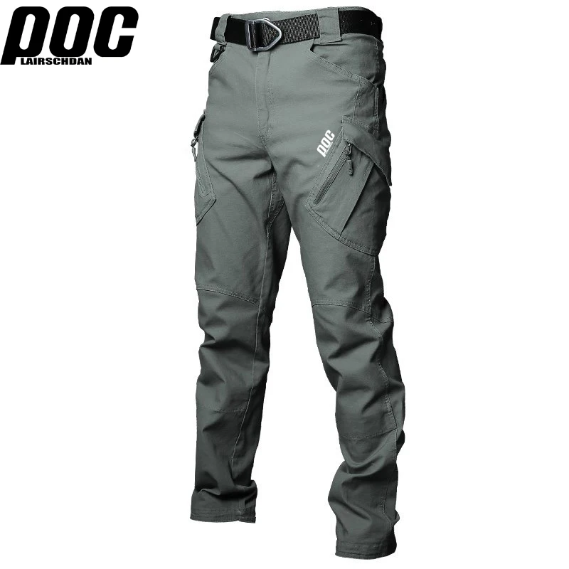 LairschDan POC 2025 Mountain Bike Wind Pants Men's Spring and Autumn Cycling Pants Mountain bike road downhill motocross pants