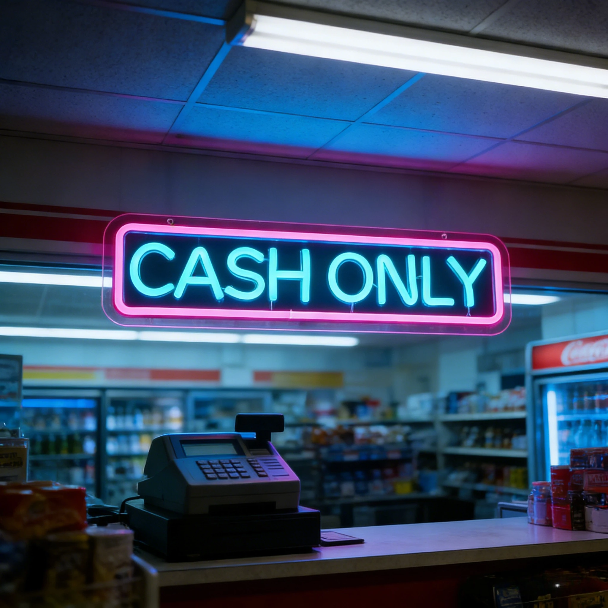 

Неоновые вывески LED «Только наличные» — винтажный декор для стен для бизнеса, баров, ресторанов, магазинов, кафе, дома, вечеринок, с питанием от USB, с регулируемой яркостью