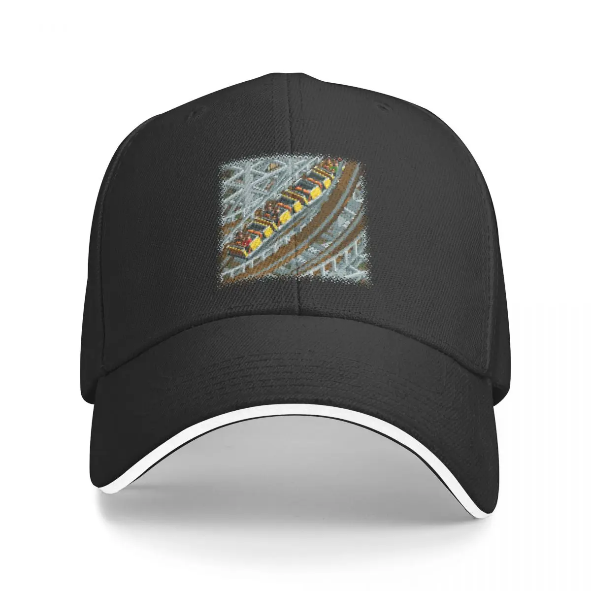 

RollerCoaster Tycoon RCT 2 - Wooden Roller Coaster Baseball Cap Designer Hat Rugby Mens Women's