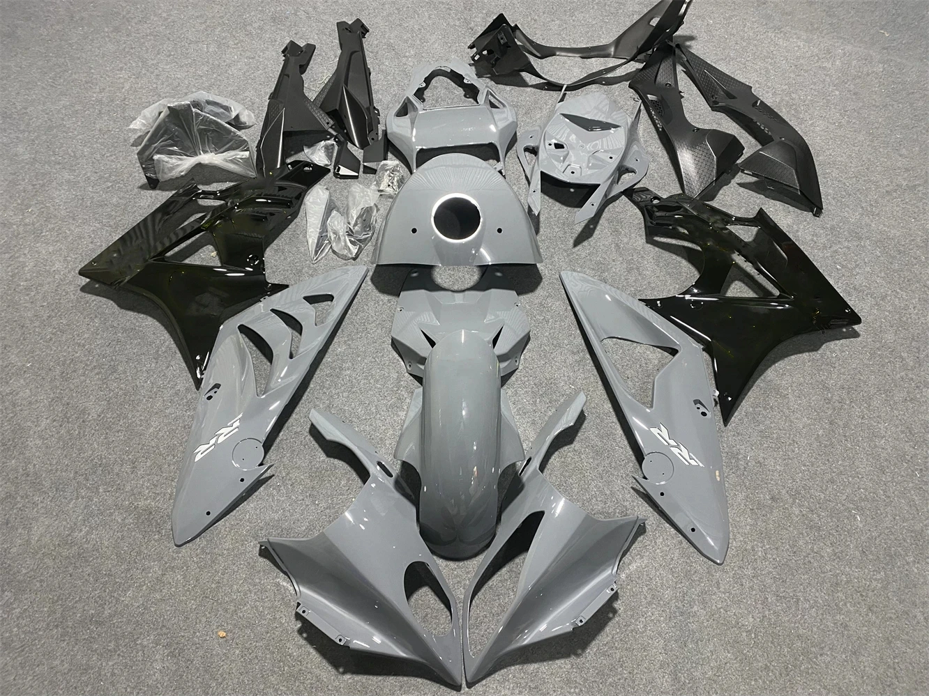 Motorcycle Fairings Kit Fit For S1000rr 2009 2010 2011 2012 2013 2014 Bodywork Set Cement ash