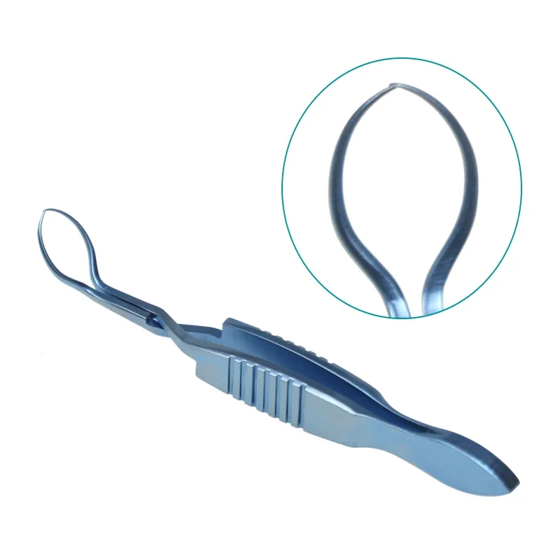 Autoclavable Ophthalmic Towel Forceps Microscope Towel Pliers Titanium Ophthalmic Instrument
