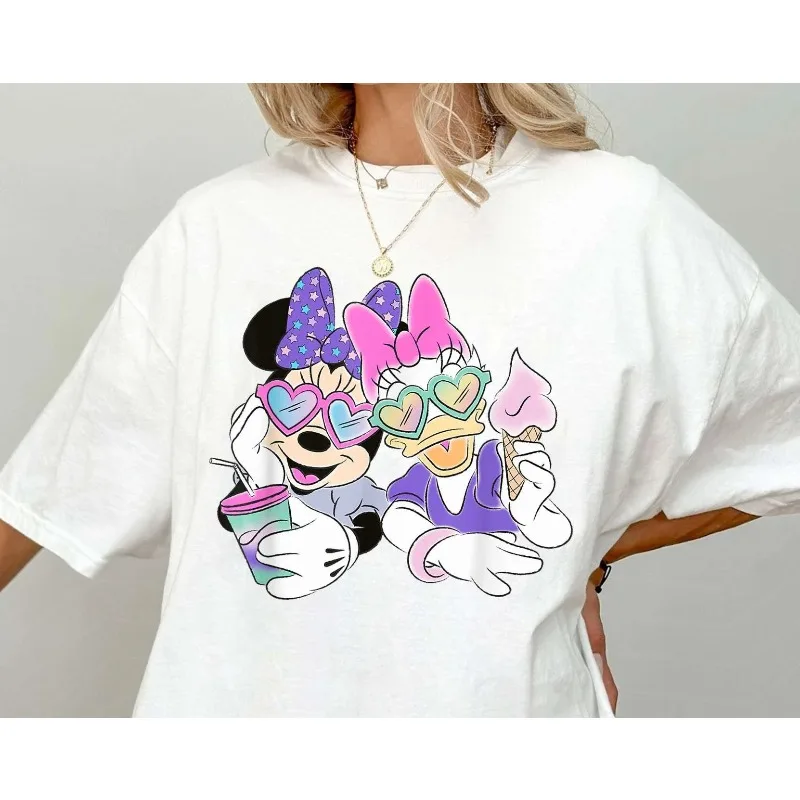 لطيف Besties - قميص ميني وديزي، قميص Besties Disney Trip، Friends Disney Tee، قميص رحلة ديزني للفتيات، هدية ديزني #1