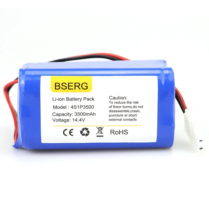 NEW Replacement Battery14.8V 3500mAh Lithium Battery For IILIFE ECOVACS Kitfort Dibea Robotic Vacuum Cleaners