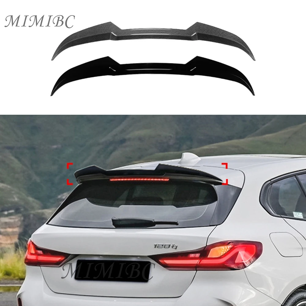 

FOR BMW 1 Series F40 M Sport 2019+ Rear Trunk Roof Lid Spoiler Wing Tail Tailgate Splitter Lip Top Spoilers Gloss Black