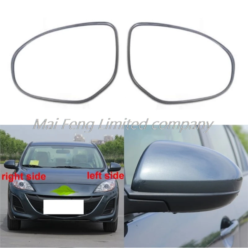 

Auto accessories for MazDA3 2011 2012 2013 2014 Rearview mirror lens outer side reflective glass lens 1PCS