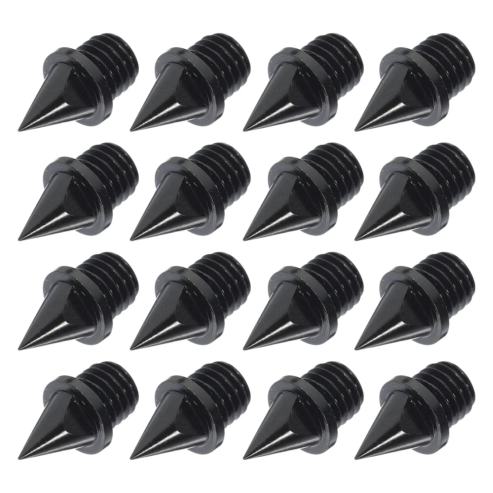 

16 Pcs Carbon Spikes Track Shoes Sole Nails Replacement Running Men Women Black Athletic Training Long Jump Sprint