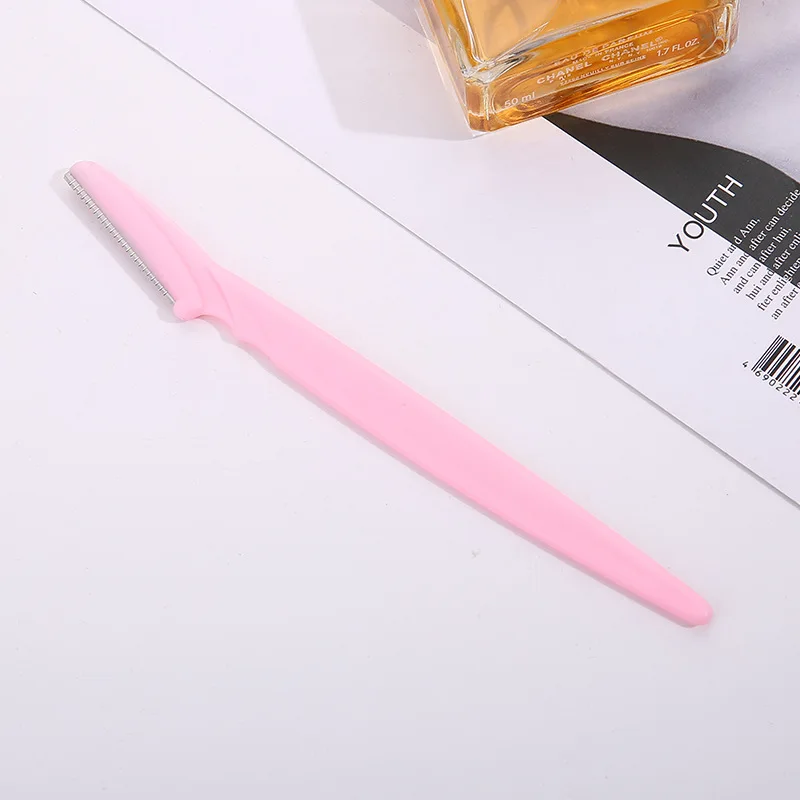 1Pc Eyebrow Trimmer New Safe Eyebrow Scraper Eyebrow Knife for Female Novice Student Girl Face Razor Face Hair Remove